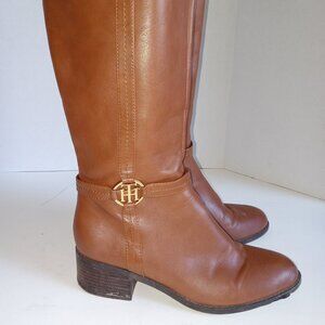Tommy Hilfiger Women's Diwan 3 Boots | Tan | Size 8.5M |quiet luxe , timeless